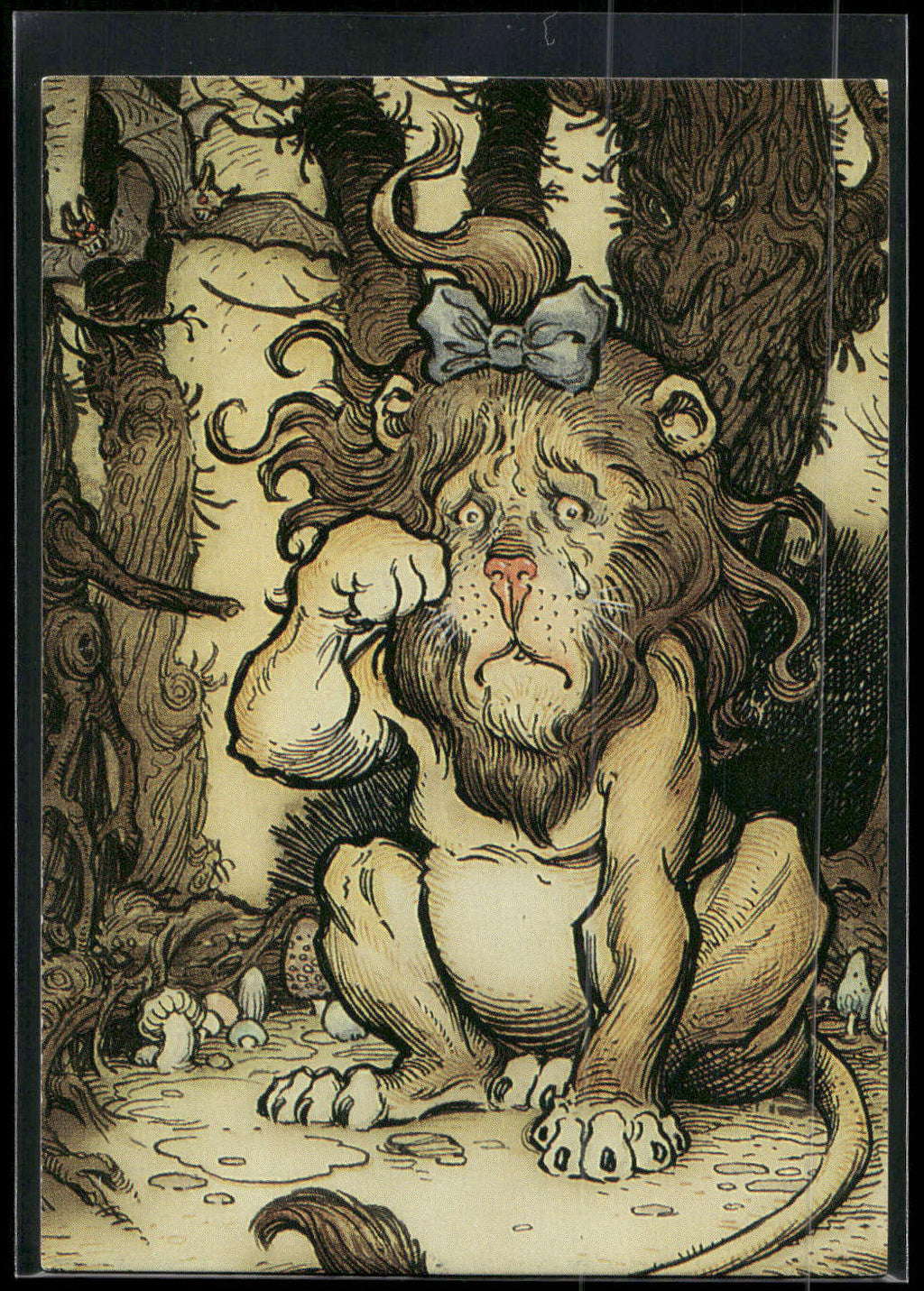 1993 Comic Images William Stout Series 1 #54 The Cowardly Lion
