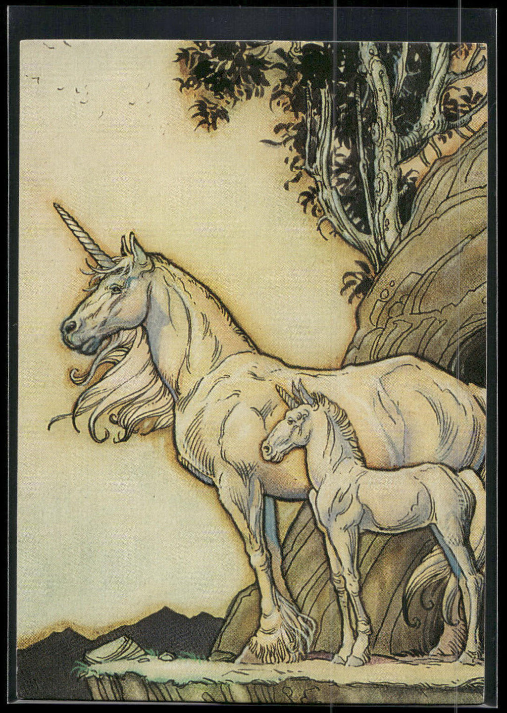 1993 Comic Images William Stout Series 1 #55 Cave of the Unicorns