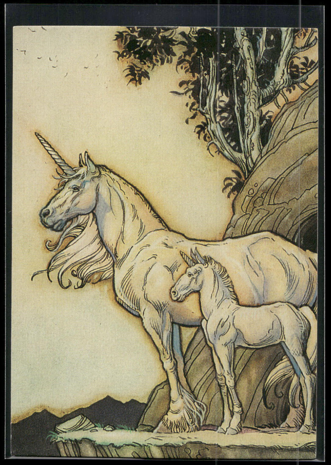 1993 Comic Images William Stout Series 1 #55 Cave of the Unicorns