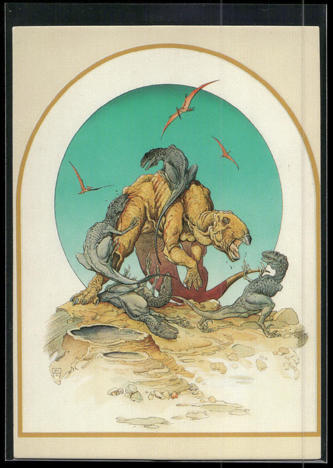 1993 Comic Images William Stout Series 1 #6 Claws