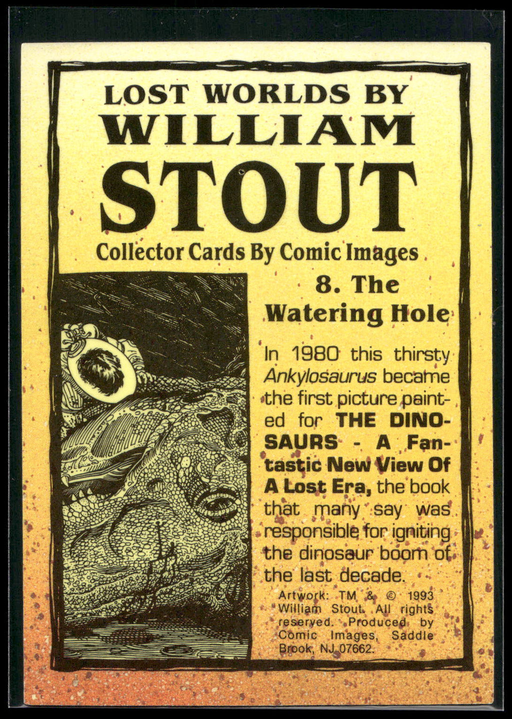 1993 Comic Images William Stout Series 1 #8 The Watering Hole