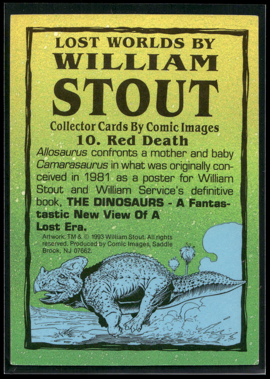 1993 Comic Images William Stout Series 1 #10 Red Death