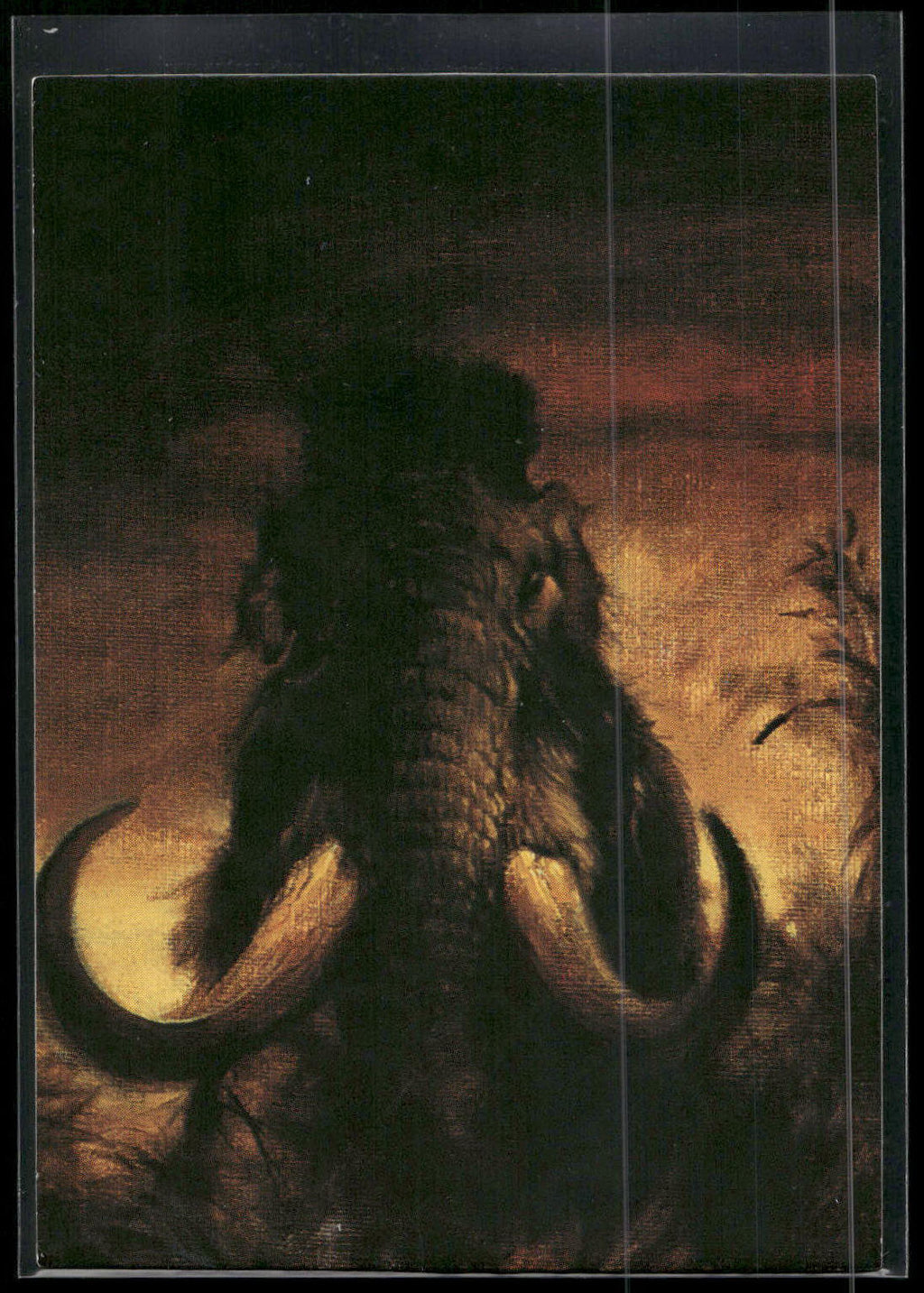 1993 Comic Images William Stout Series 1 #19 Dusk Mammoth
