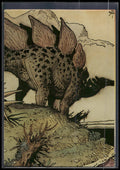 1993 Comic Images William Stout Series 1 #23 Stegosaurus