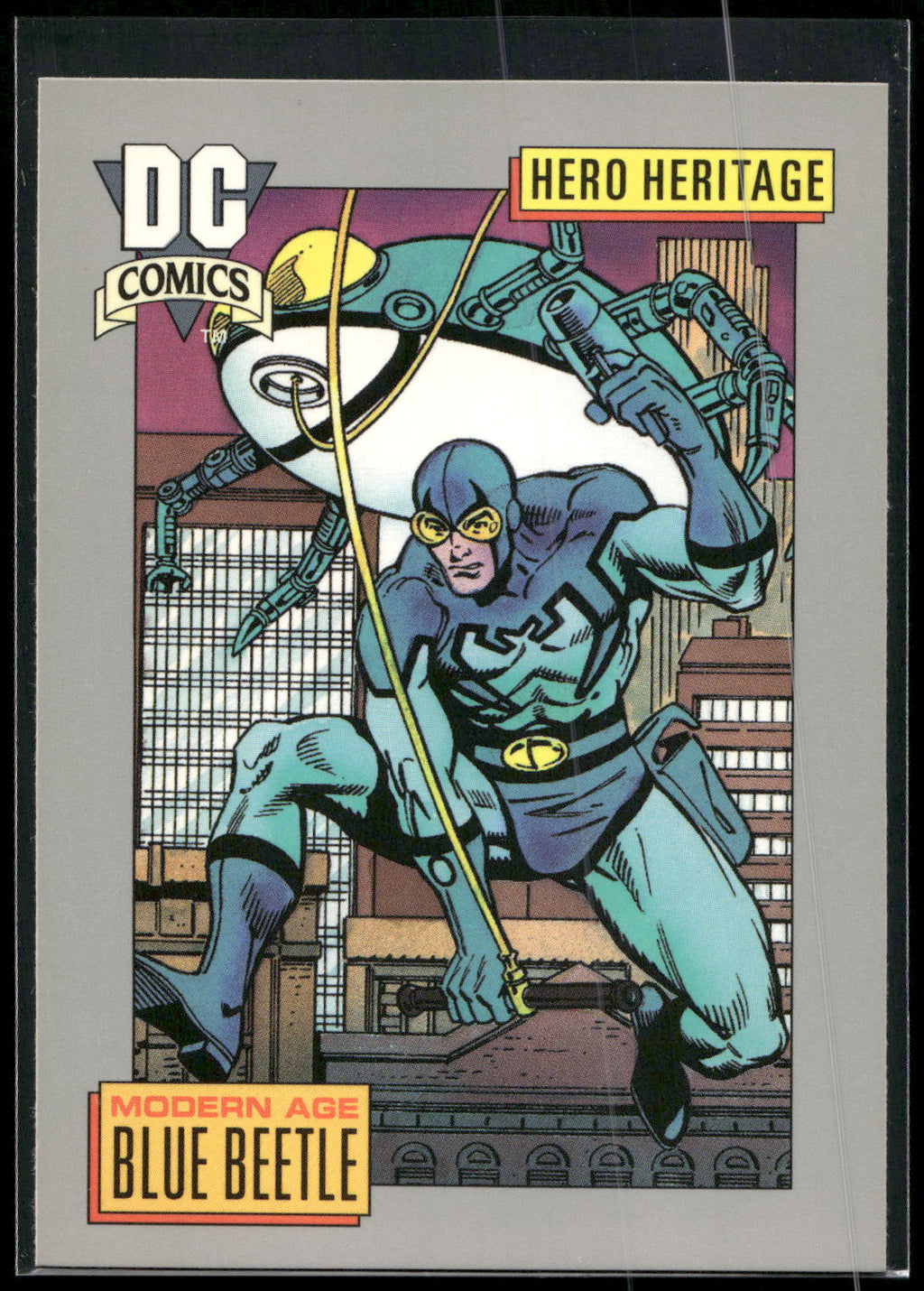 1992 Impel DC Cosmic #3 Blue Beetle
