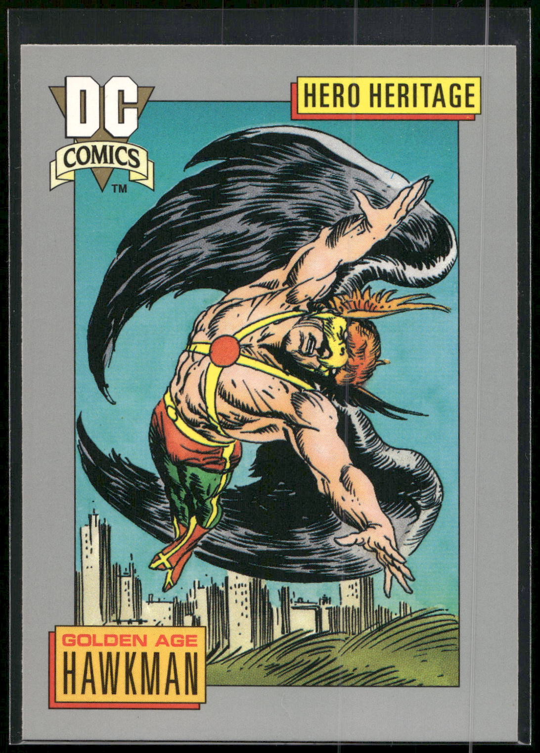 1992 Impel DC Cosmic #10 Hawkman