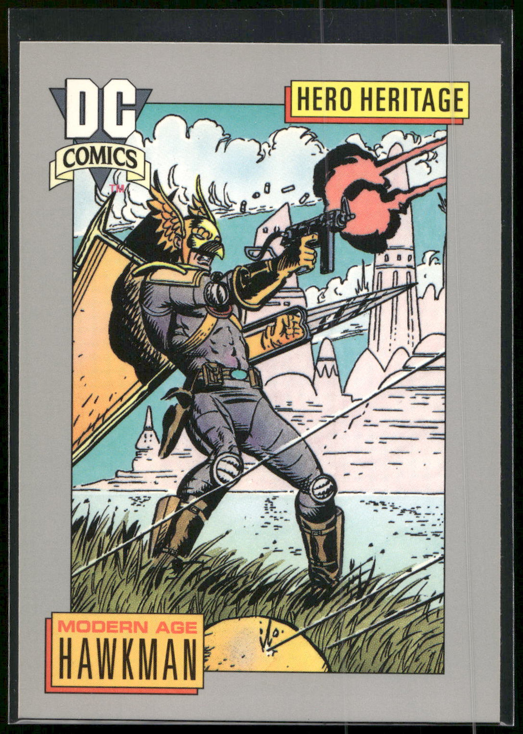 1992 Impel DC Cosmic #12 Hawkman