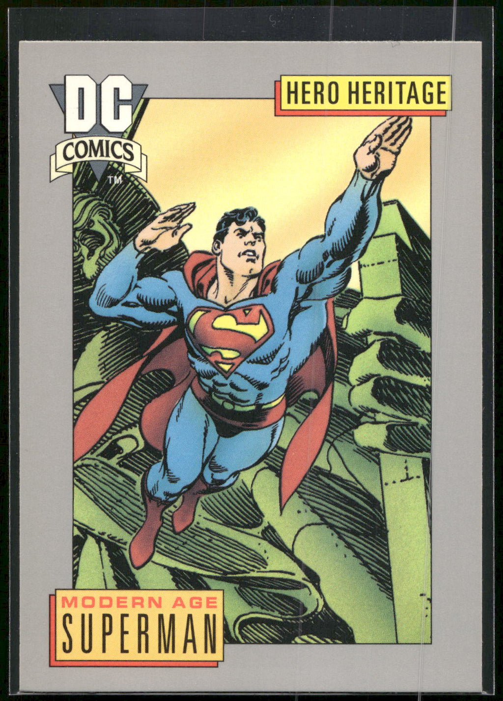 1992 Impel DC Cosmic #18 Superman