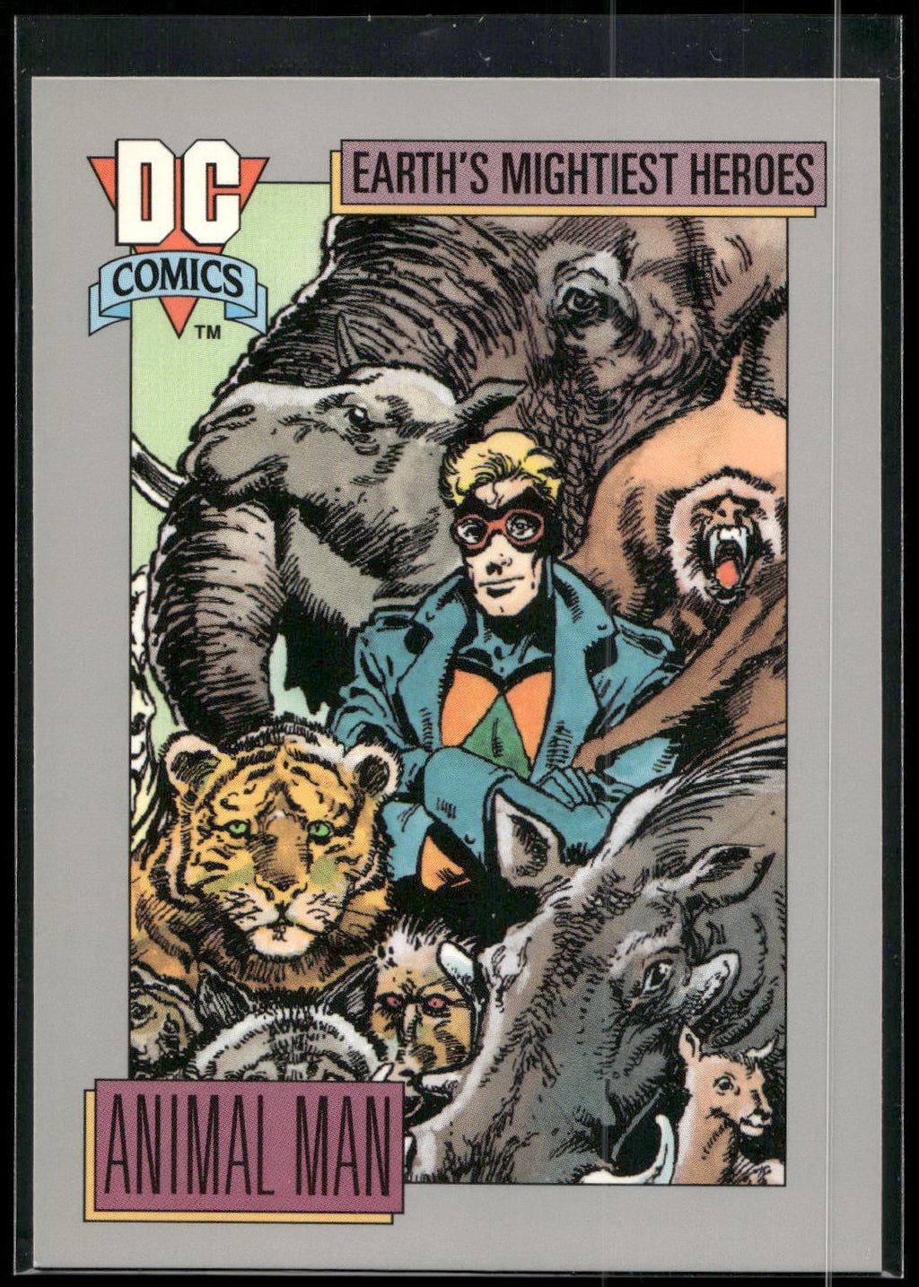 1992 Impel DC Cosmic #31 Animal Man