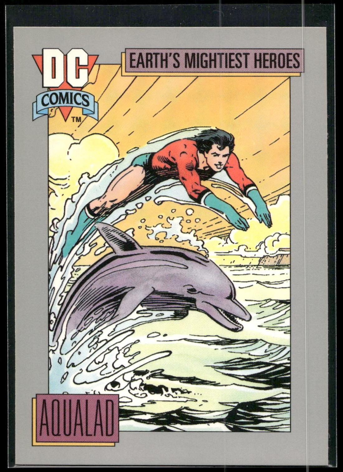 1992 Impel DC Cosmic #32 Aqualad