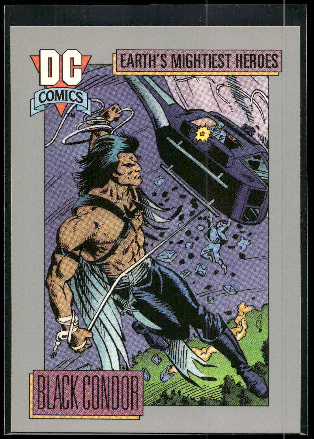 1992 Impel DC Cosmic #34 Black Condor