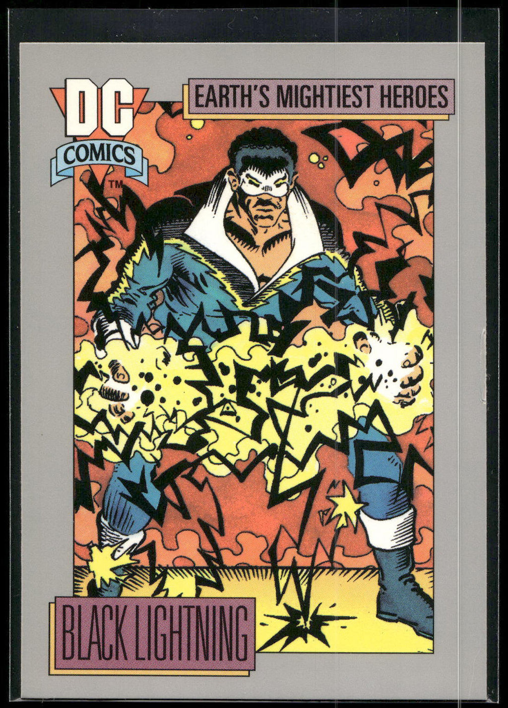 1992 Impel DC Cosmic #35 Black Lightning