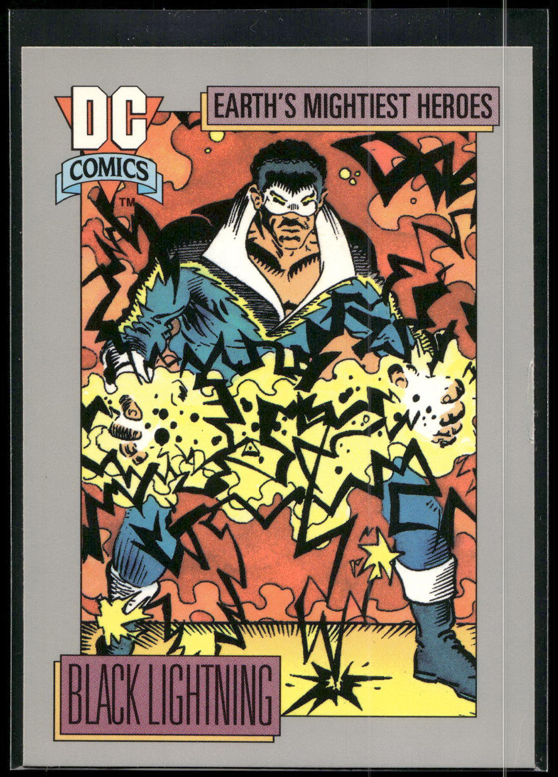 1992 Impel DC Cosmic #35 Black Lightning