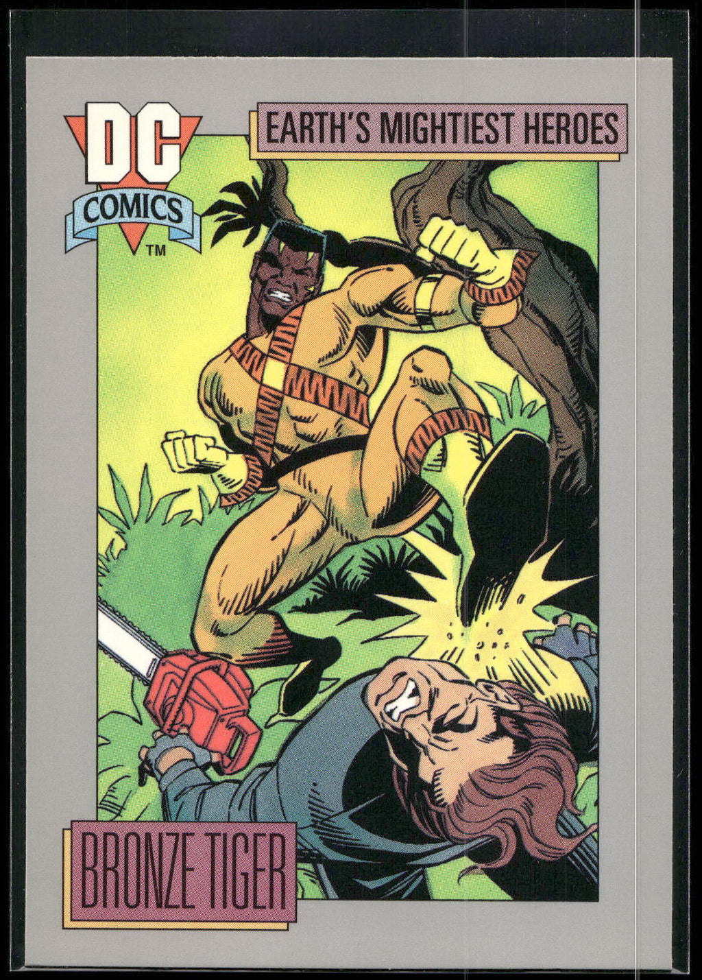 1992 Impel DC Cosmic #39 Bronze Tiger