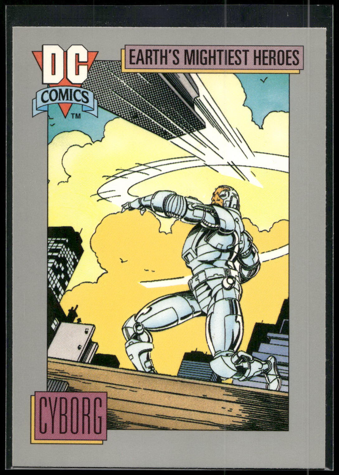 1992 Impel DC Cosmic #43 Cyborg