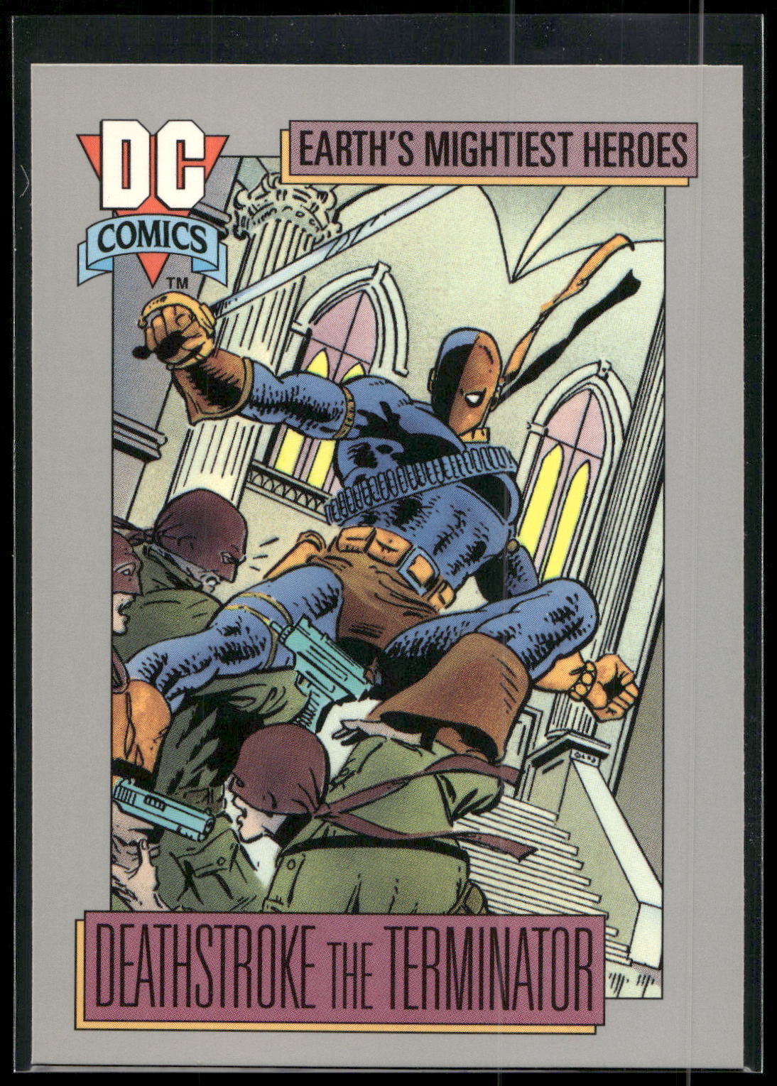 1992 Impel DC Cosmic #44a Deathstroke the Terminator