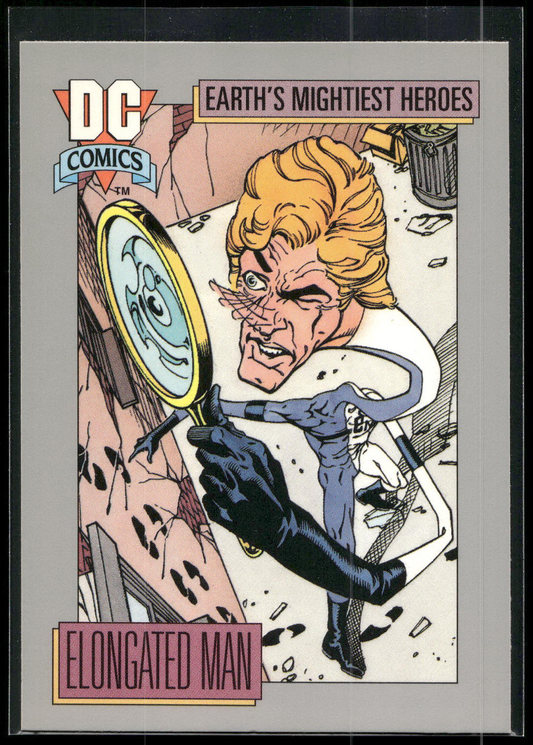 1992 Impel DC Cosmic #47 Elongated Man