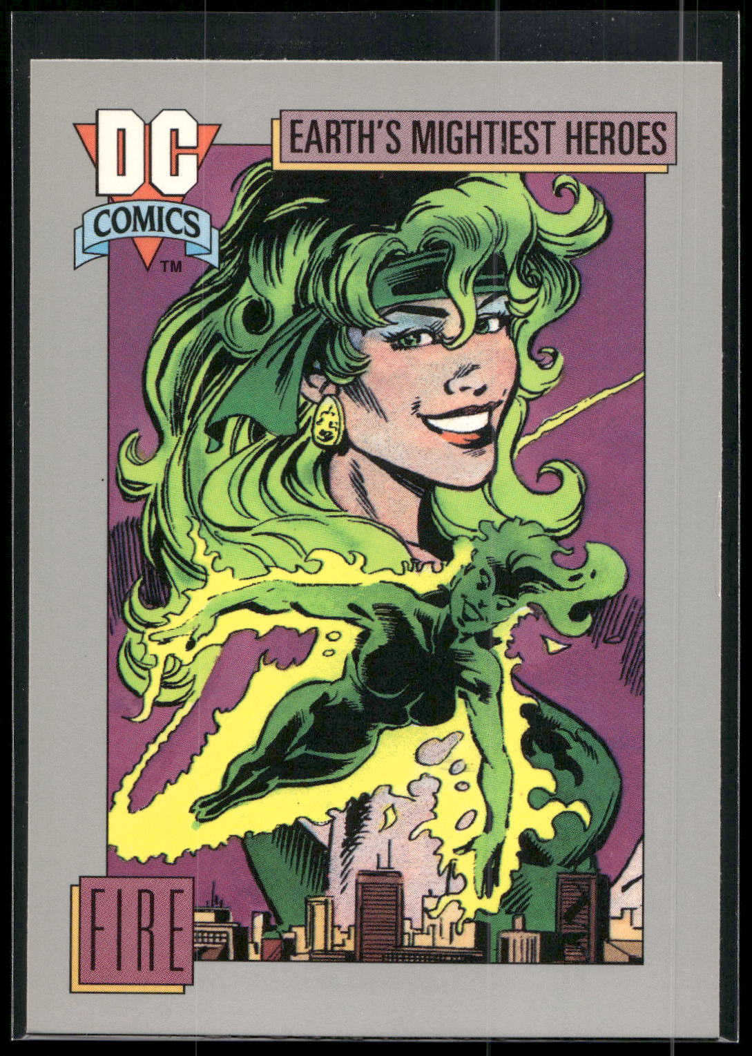 1992 Impel DC Cosmic #48 Fire