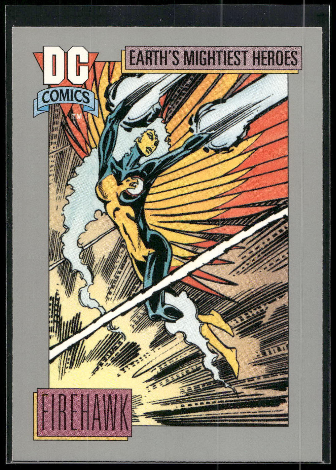 1992 Impel DC Cosmic #49 Firehawk