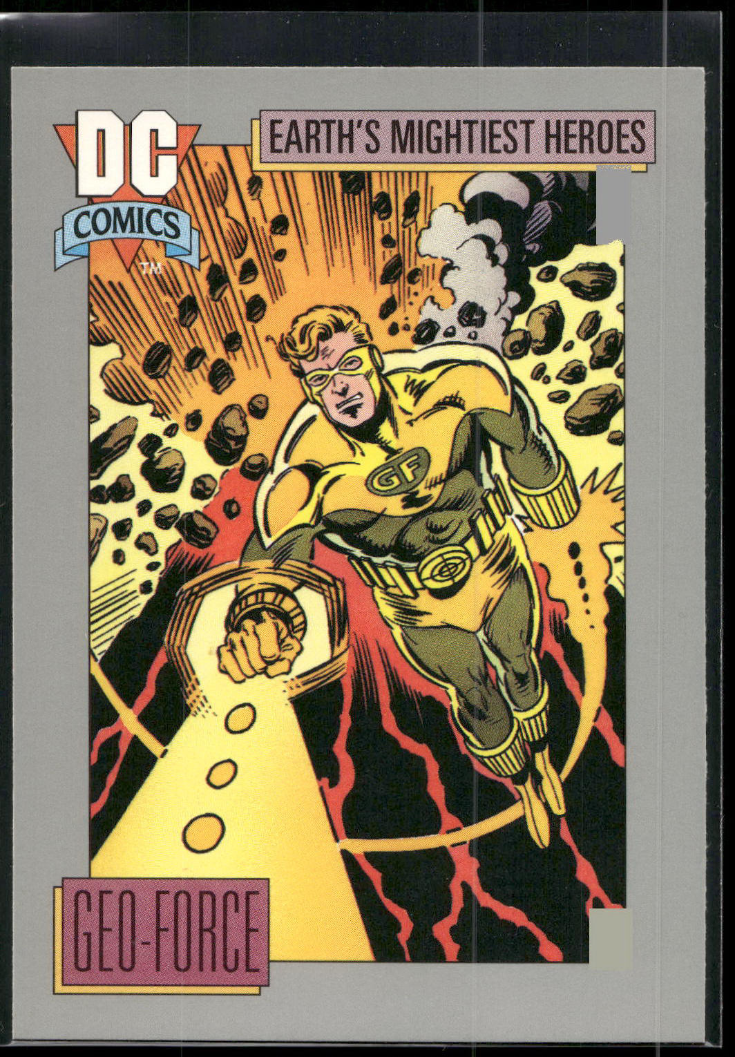 1992 Impel DC Cosmic #52 Geo-Force