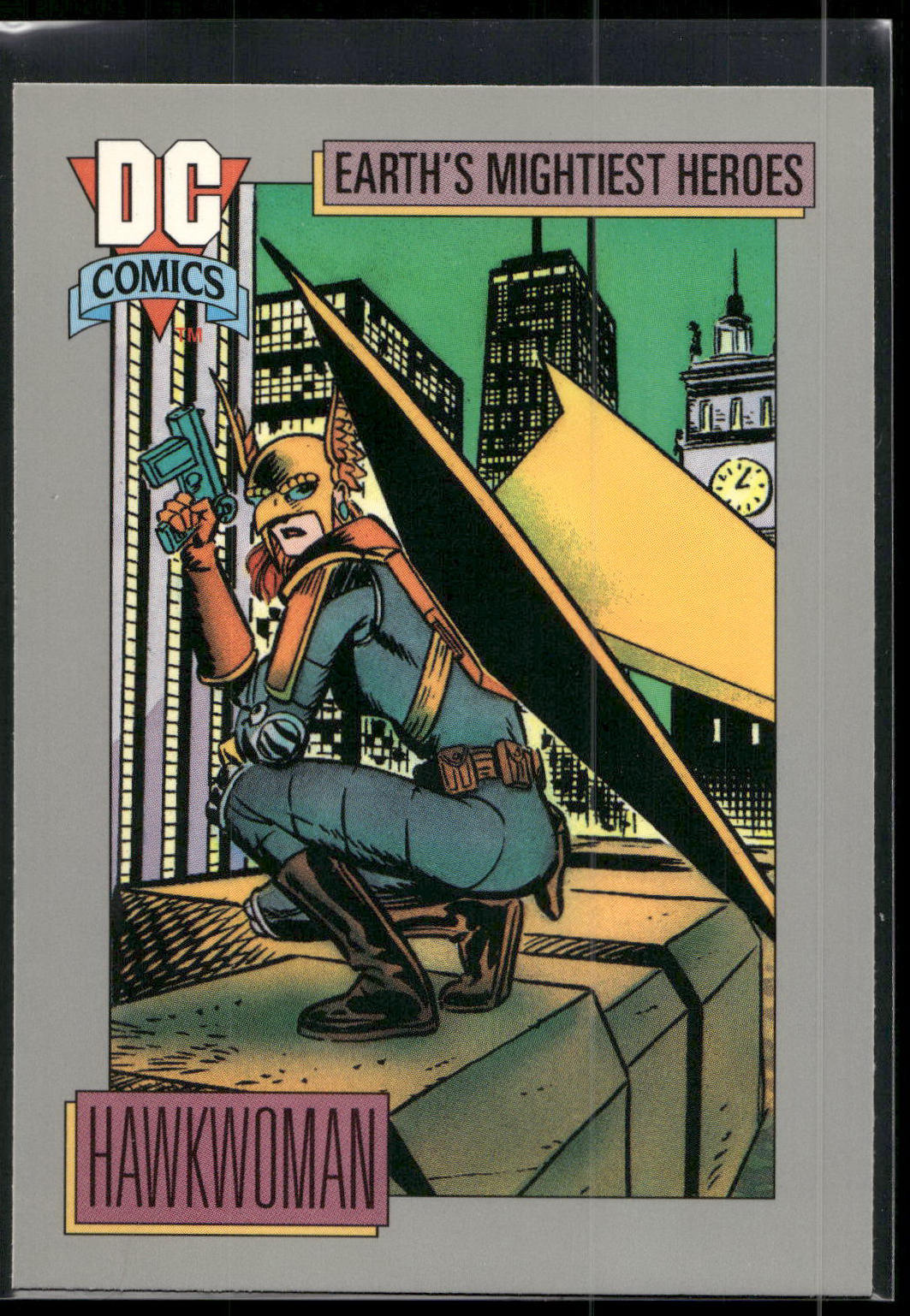 1992 Impel DC Cosmic #56 Hawkwoman