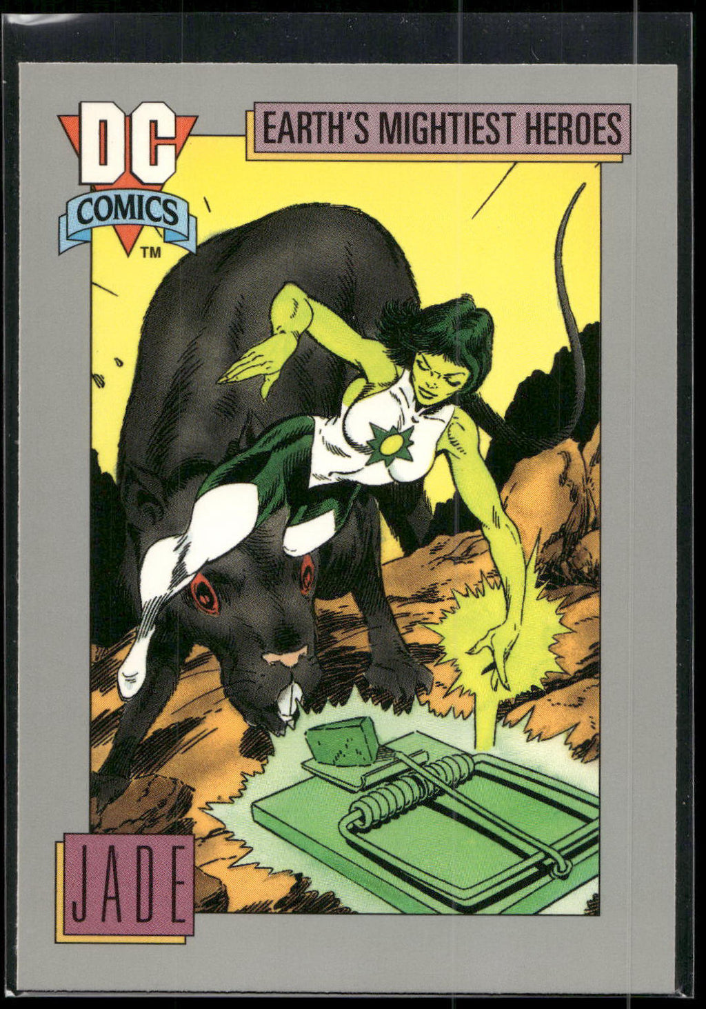 1992 Impel DC Cosmic #59 Jade