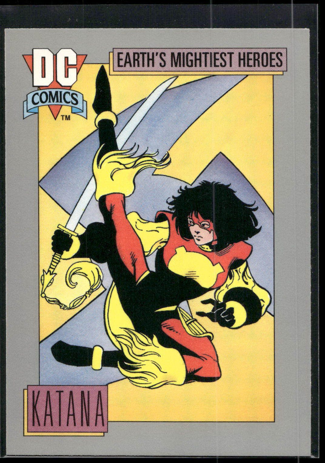 1992 Impel DC Cosmic #61 Katana