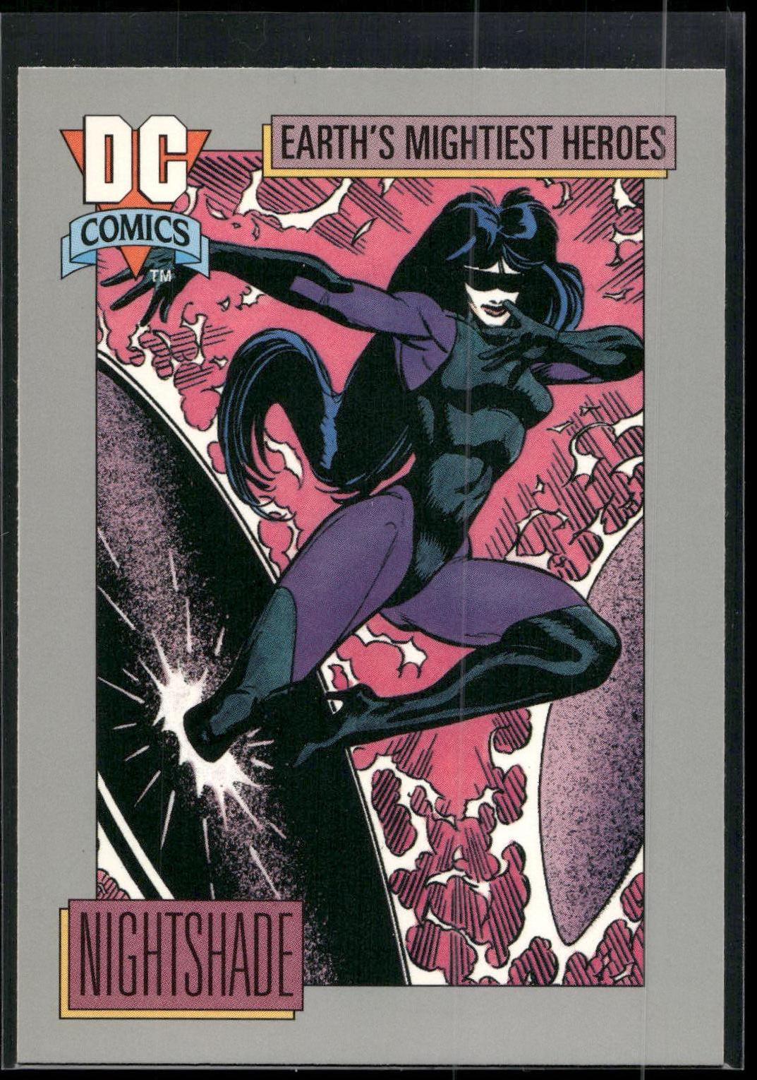 1992 Impel DC Cosmic #64 Nightshade