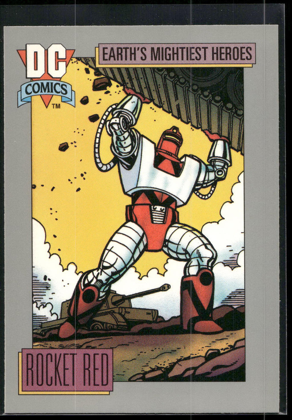 1992 Impel DC Cosmic #74 Rocket Red
