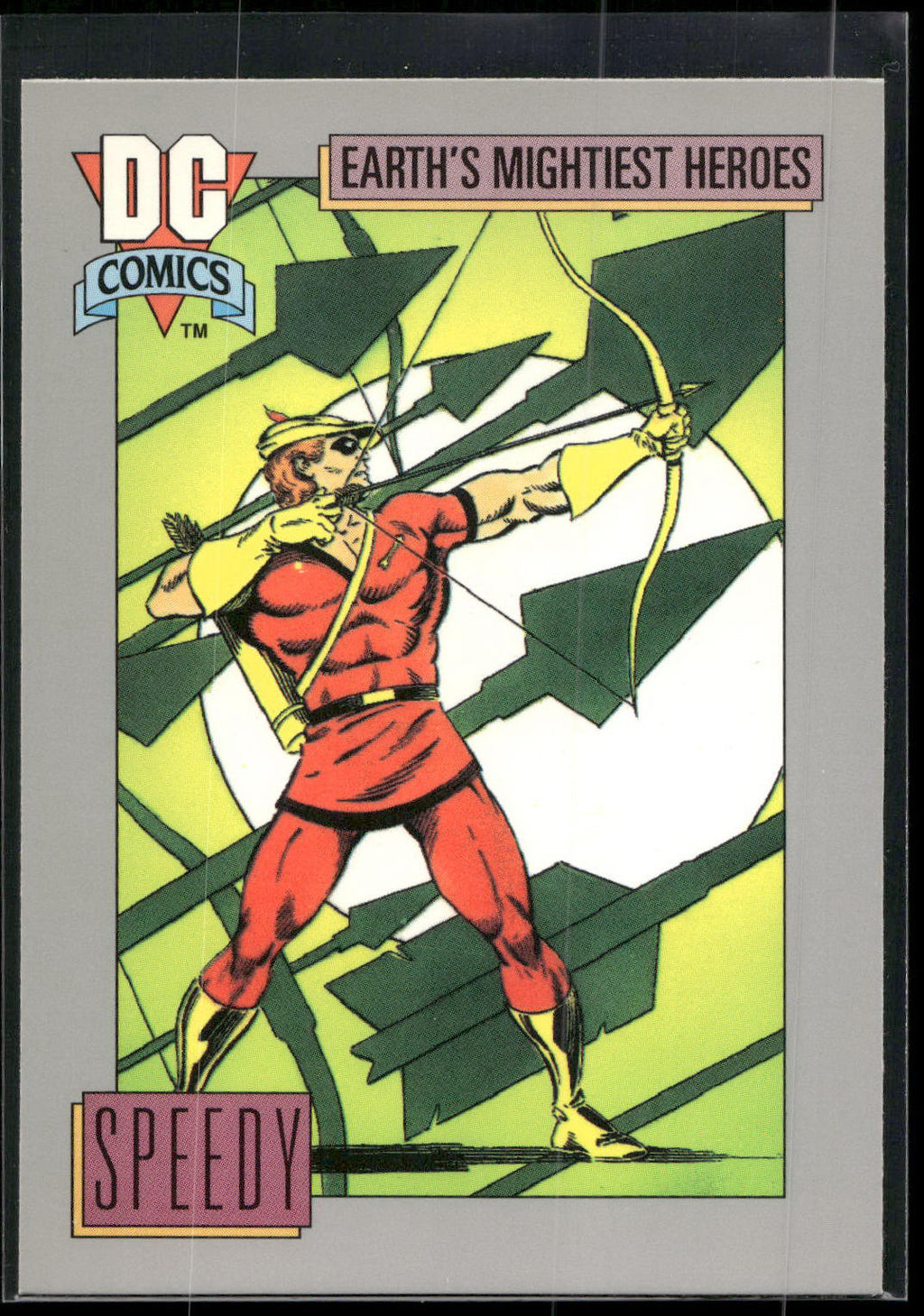 1992 Impel DC Cosmic #75 Speedy
