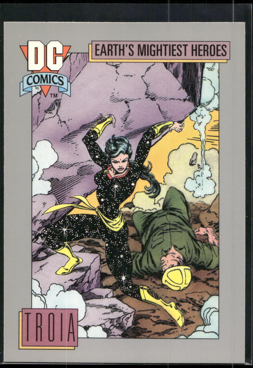 1992 Impel DC Cosmic #76 Troia