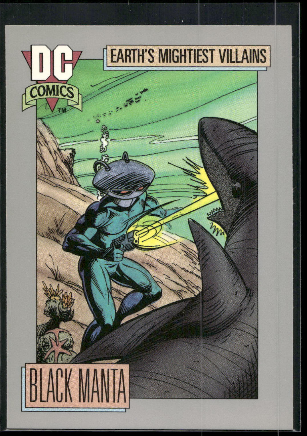 1992 Impel DC Cosmic #81 Black Manta