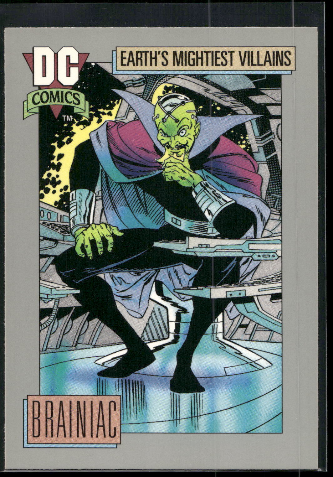 1992 Impel DC Cosmic #84 Brainiac