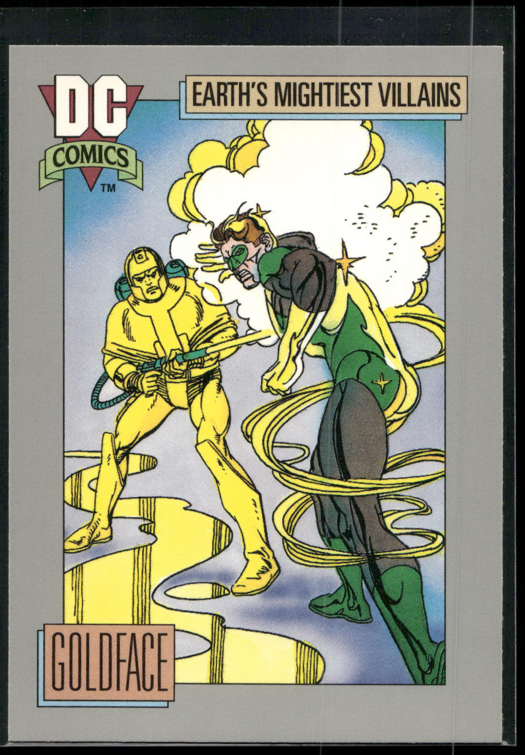1992 Impel DC Cosmic #95 Goldface