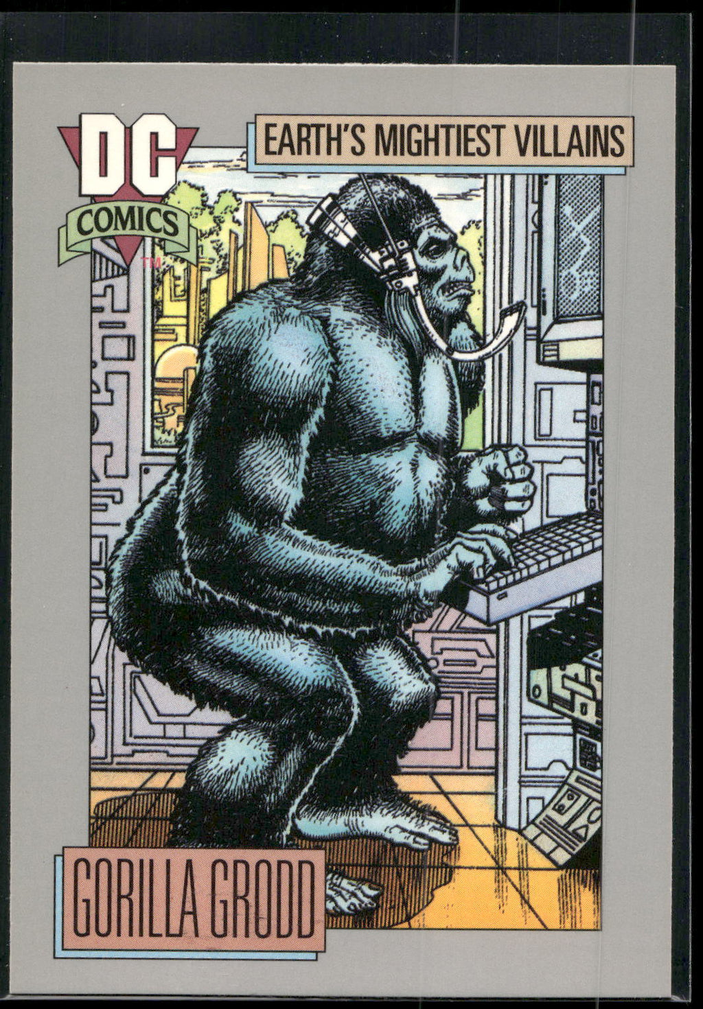 1992 Impel DC Cosmic #96 Gorilla Grodd
