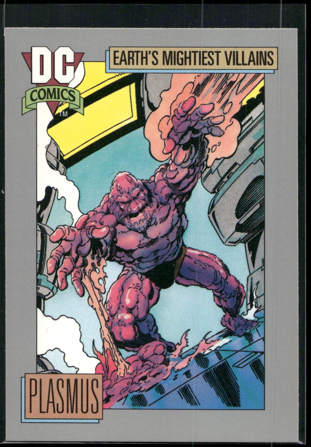 1992 Impel DC Cosmic #104 Plasmus