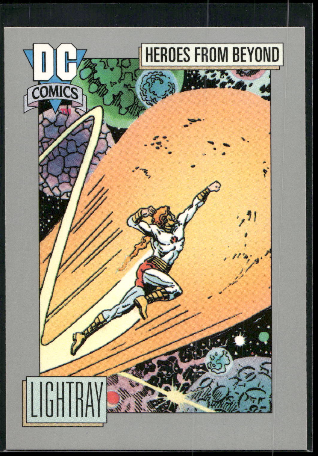 1992 Impel DC Cosmic #119 Lightray