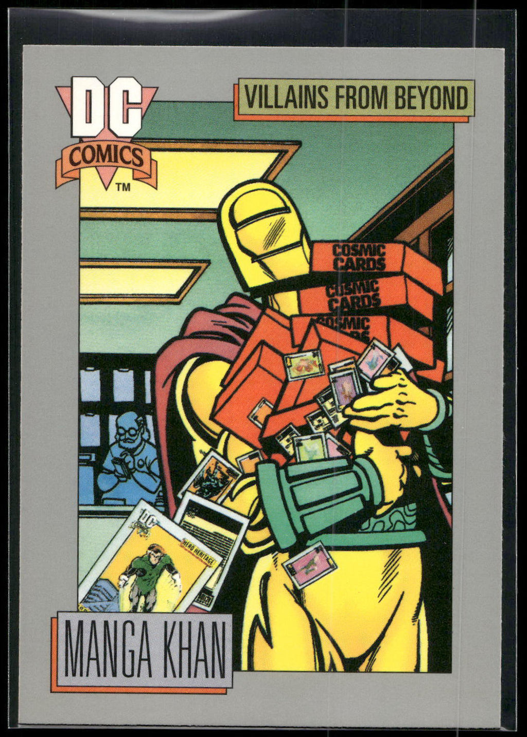 1992 Impel DC Cosmic #135 Manga Khan