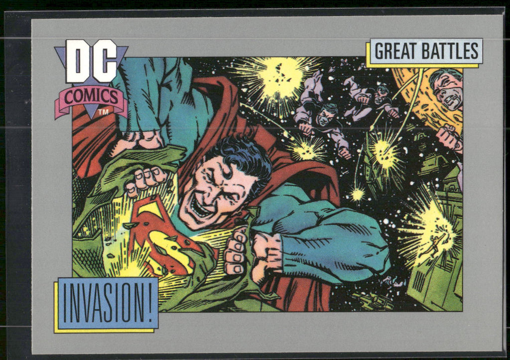 1992 Impel DC Cosmic #155 Invasion!