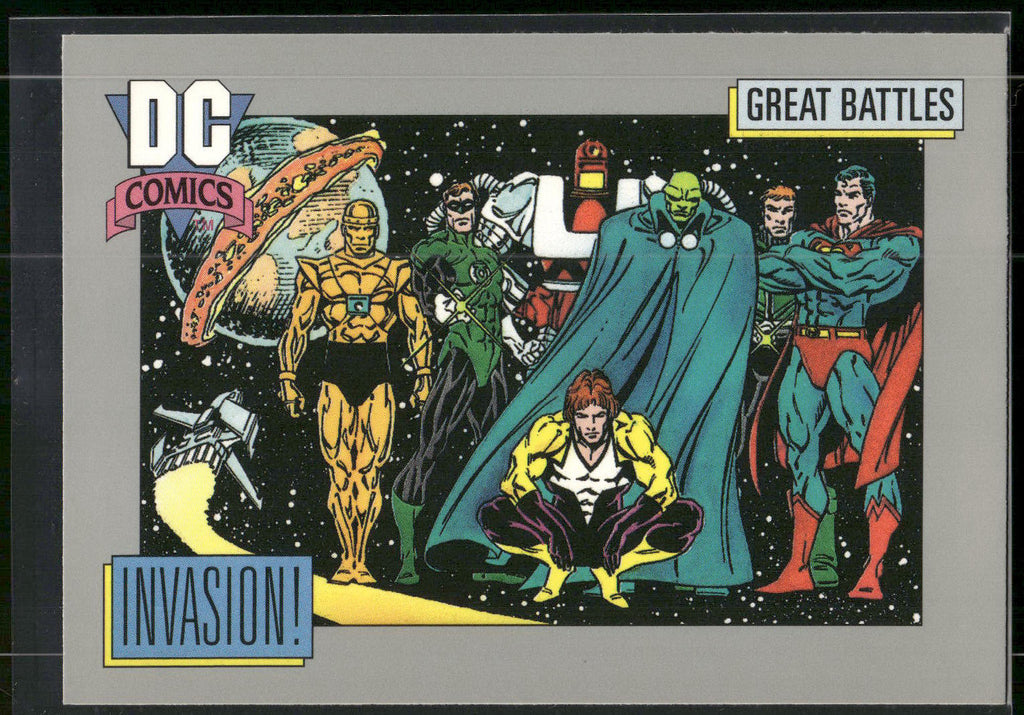1992 Impel DC Cosmic #156 Invasion!