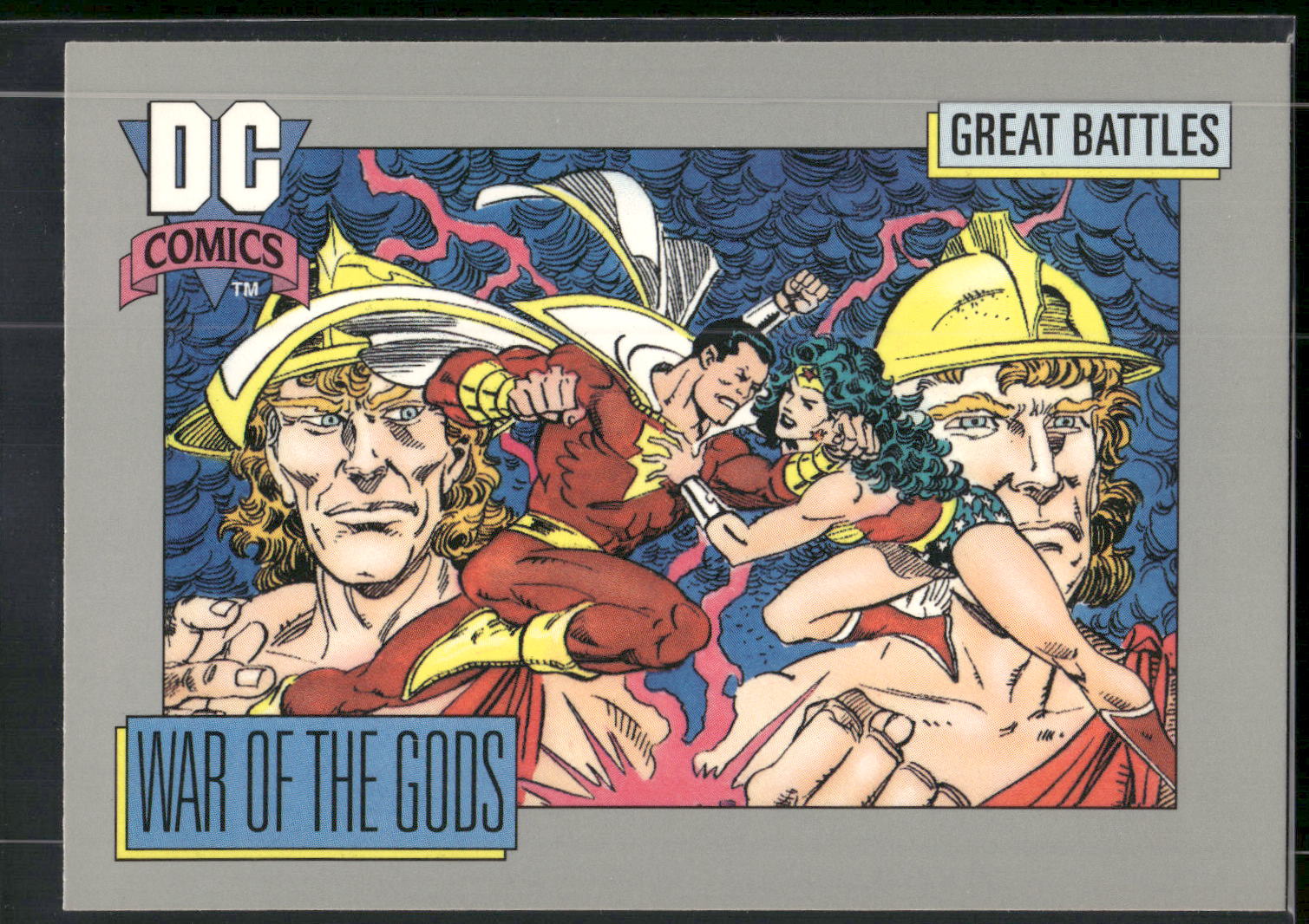 1992 Impel DC Cosmic #166 War of the Gods