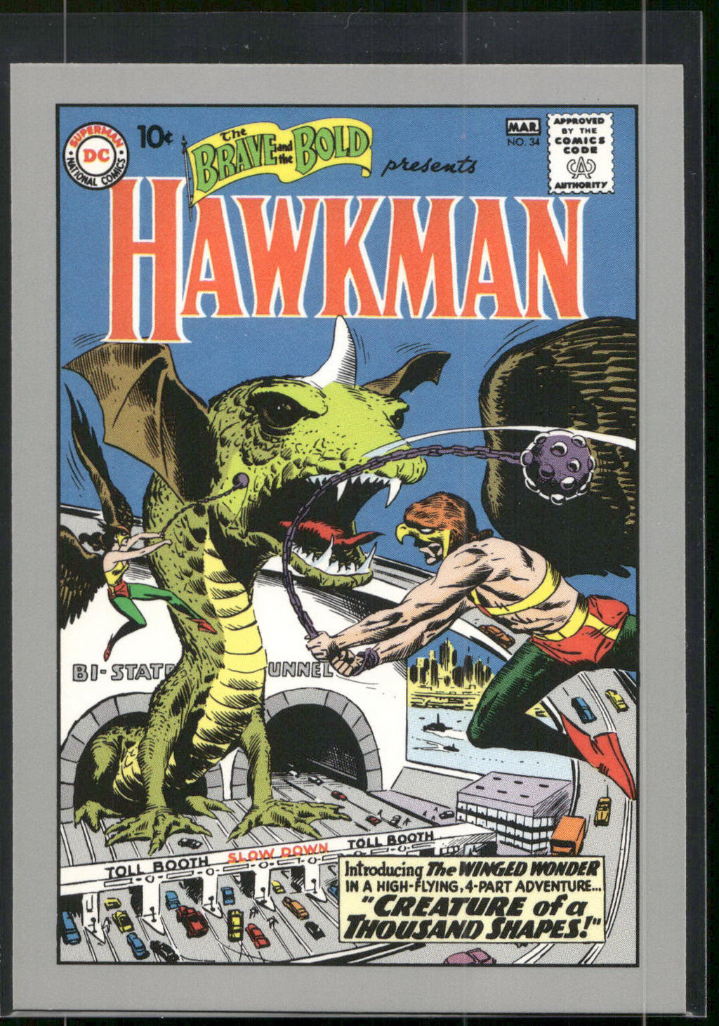 1992 Impel DC Cosmic #172 The Brave and the Bold #34