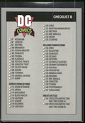 1992 Impel DC Cosmic #180 Checklist