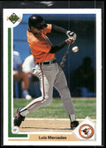 1991 Upper Deck #745c Luis Mercedes