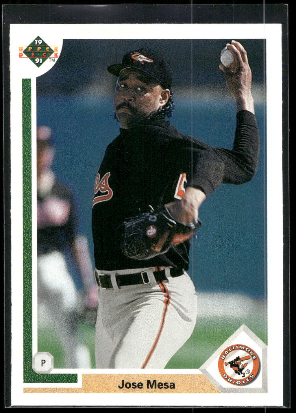 1991 Upper Deck #703 Jose Mesa