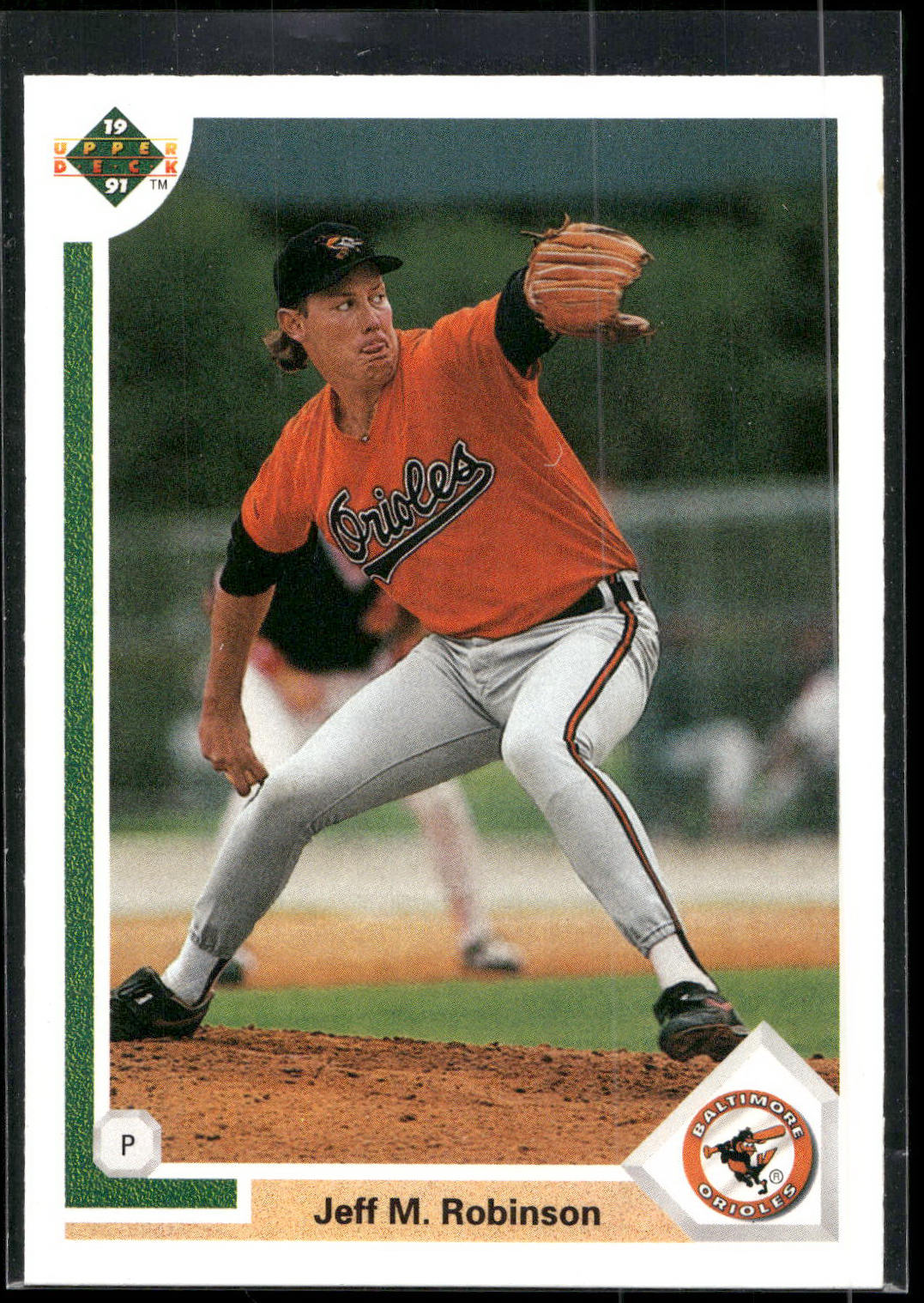 1991 Upper Deck #796 Jeff M. Robinson
