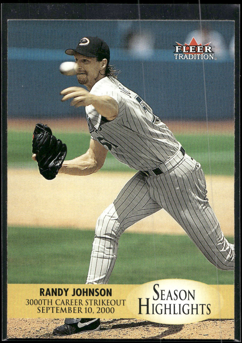 2000 Fleer Tradition Update #U10 Randy Johnson
