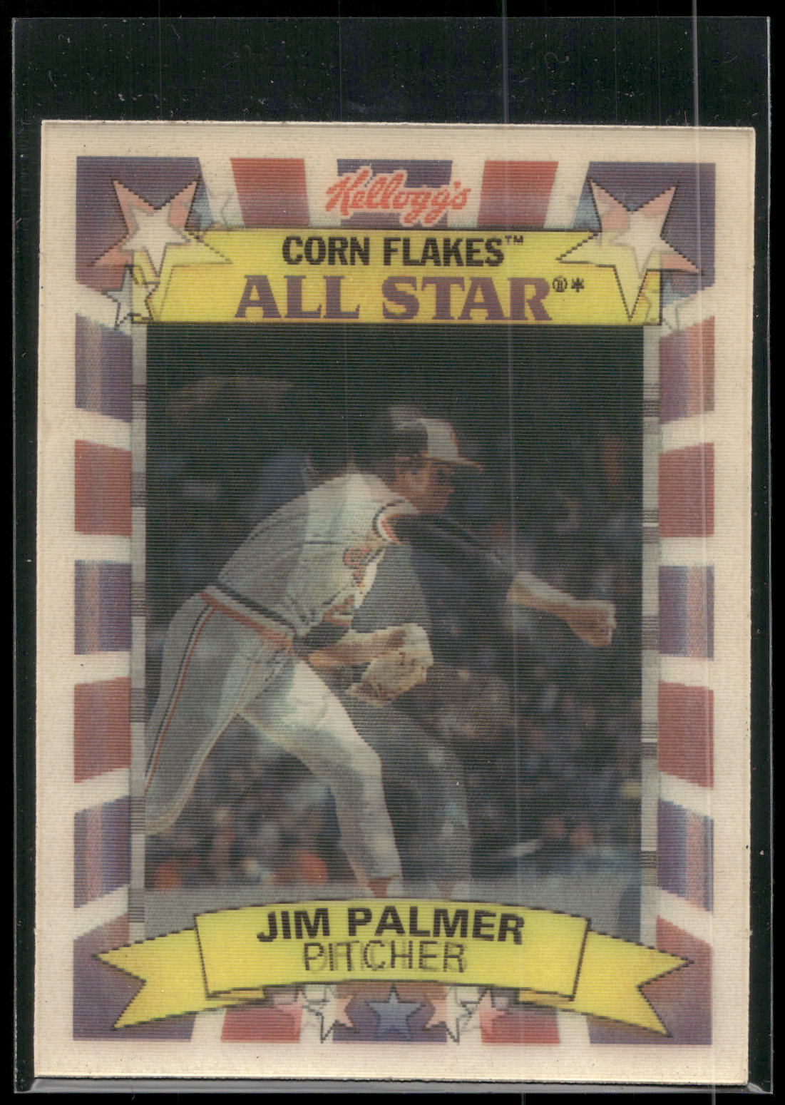 1992 Kellogg's Corn Flakes All-Stars #3 Jim Palmer