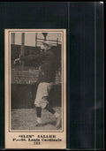 1916 Sporting News (M101) #153 Slim Sallee - Blank Back