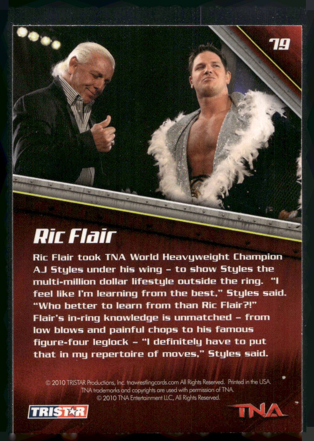 2010 TriStar TNA New Era #79 Ric Flair